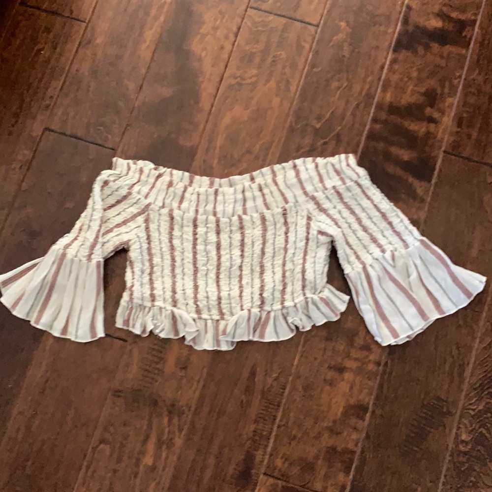 Free people off shoulder top